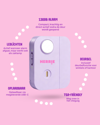 HERRIE Deuralarm - Lila